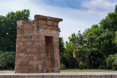 Templo de Debod - Mısır anıtı, Madrid, İspanya, Avrupa