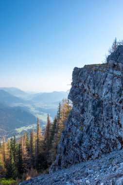 Alp manzaralı Rolling Stones, Puchberg am Schneeberg, Avusturya, Avrupa