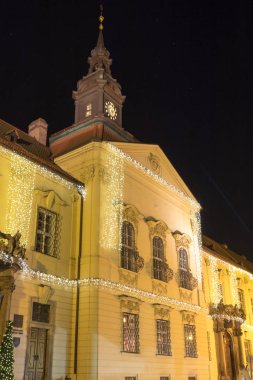Dominik Meydanı, Brno, Çek Kazakistan, Europe dekore edilmiş bina