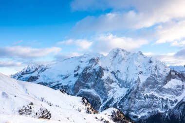 Marmolada buzulu Belvedere,Canazei, İtalya