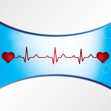 Kalp atışı / kalp beat darbe düz simge tıbbi uygulamalar ve Web siteleri için.