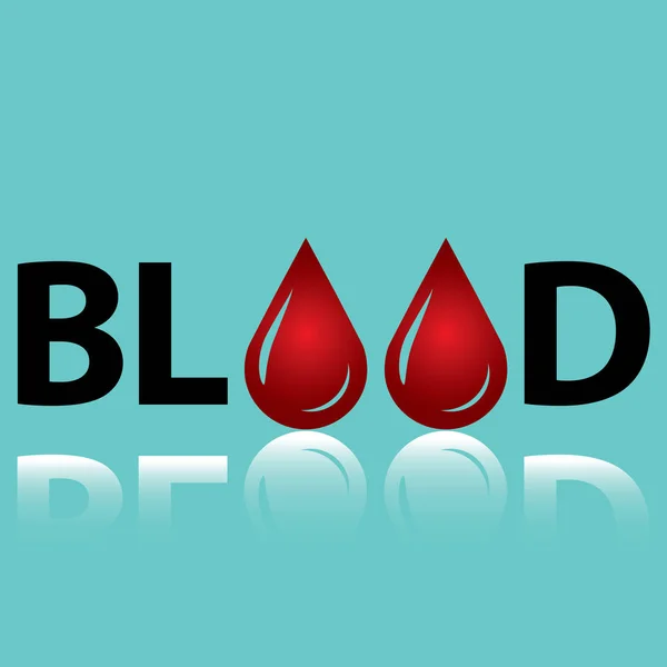 Vector de donación de sangre.Antecedentes médicos . — Vector de stock