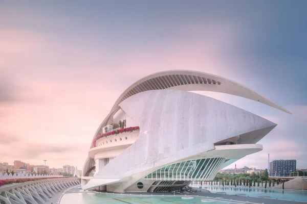 Moderne europäische architektur, valencia — Stockfoto