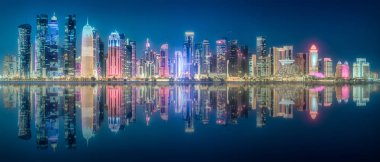 Palm Jumeirah, Birleşik Arap Emirlikleri Dubai Marina defne görünümünden