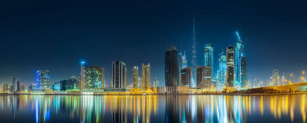 Blick auf Dubai Business Bay, VAE — Stockfoto