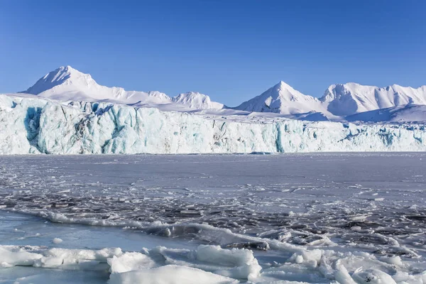 Buz Duvarının Muhteşem Bir Resmi — Stok fotoğraf