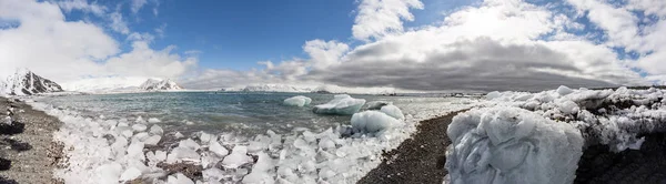 Панорама Арктичного Пейзажу — стокове фото