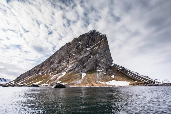 Foto Linda Com Uma Paisagem Ártica — Fotografia de Stock