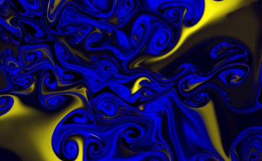 Sihirli uzay dokusu, desen, renkli duman gibi görünüyor