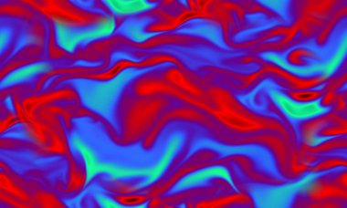 Sihirli uzay dokusu, desen, renkli duman ve ateş gibi görünüyor