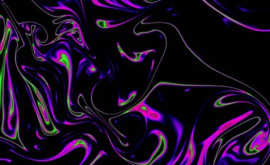 Sihirli uzay dokusu, desen, renkli duman ve ateş gibi görünüyor