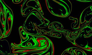 Sihirli uzay dokusu, desen, renkli duman ve ateş gibi görünüyor