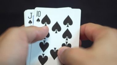 Royal flush maça