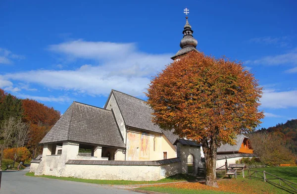 Chiesa di San Giovanni Bohinj — Foto Stock