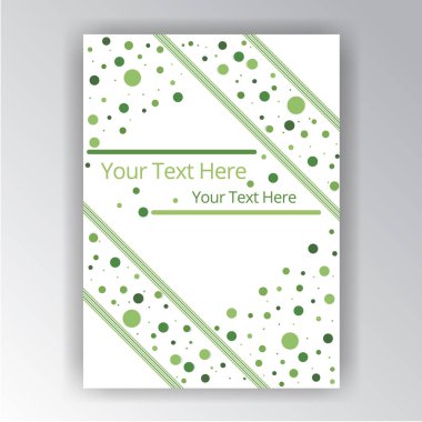 Yeşil ve beyaz arka plan ile çok düşkün ve geometrik çizgiler zarif retro çiçek düz için basit tasarımı web ve baskı, güzel dekorasyon için tatil kartları ve posterler yaratıcı çerçeve