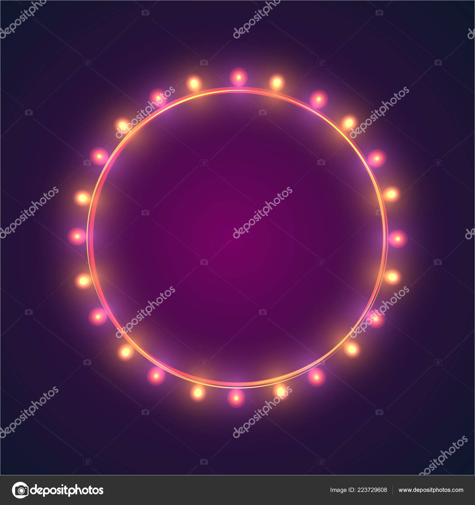 Bright Christmas Lights Holiday Elements Illustration Template Bright Frame Greeting Stock Vector C Pollywa 223729608 Check out our lite brite selection for the very best in unique or custom, handmade pieces from our toys shops. depositphotos