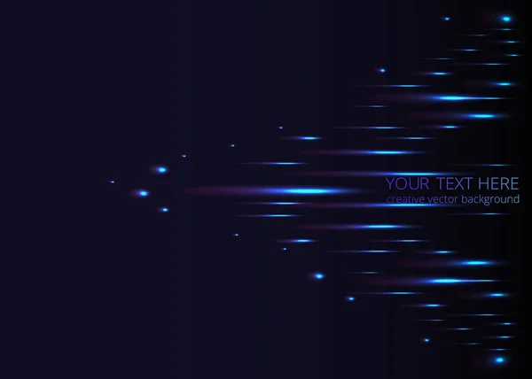 Web ve baskı, karanlık kristalleri zemin ile neon mavi mor bokeh için arka plan ışık ile yıldız.