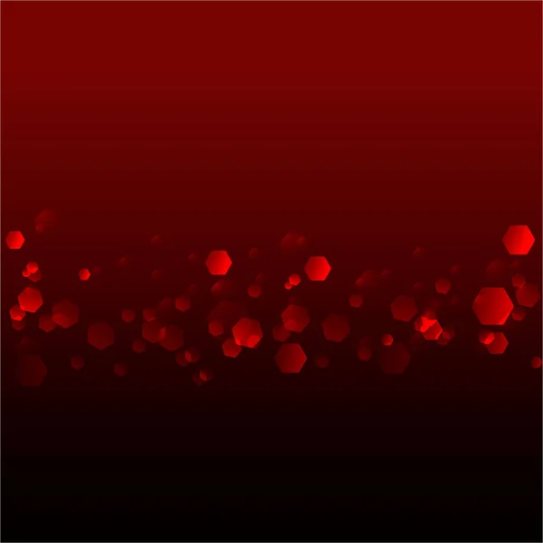 Abstraktní Rozmazané Rozostřený Bokeh Tmavě Červené Pozadí Pozlátko Kopie Prostoru — Stockový vektor