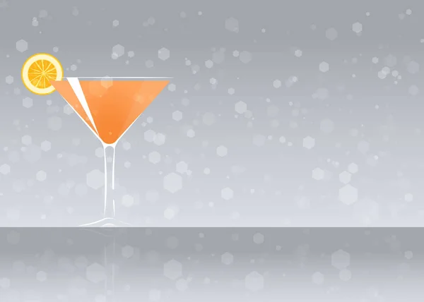 Officiella cocktail ikon, den oförglömliga Monkey Gland — Stock vektor