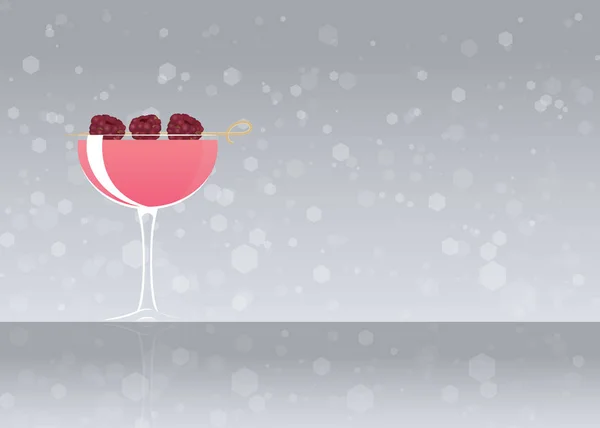 Offizielle Cocktail-Ikone, der unvergessliche Kleeblatt-Club-Cartoon — Stockvektor