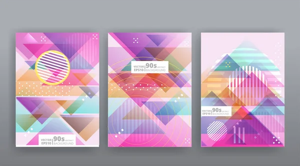 Kaos soyut geometrik tasarımı kapsar. Serin yarım ton parlak eğim şablonları ayarlandı. Akışkan şekilli poster kompozisyonu. Geçmişe dönük yaratıcı 90 'lar ve 80' ler tarzı. Modern el ilanları, afişler ve etiketler