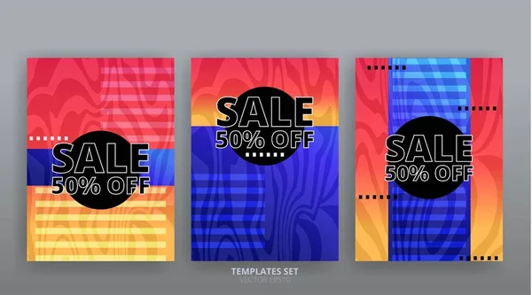 Abstracte Memphis Hipster Grafische Geometrische Elementen Bauhaus Design Template Glitch — Stockvector