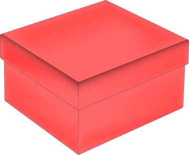 kapalı pembe karton kutu