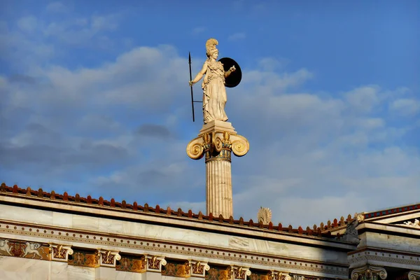 Statue of the goddess Athena, Athens, Greece
