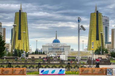 Astana/Kazakistan - 07.07.2017:Kazakistan Cumhurbaşkanı Akorda'nın Astana'daki ikametgahı (Nur-Sultan).