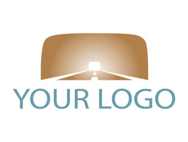 Tünelden çıkan bir yol. Tünelde ışık