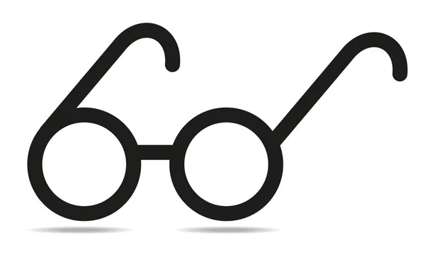 Bardakların minimalist çizimi. Bilim bilgeliği.