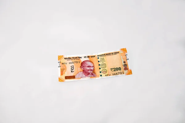 新しいインド200ルピー通貨紙幣 — ストック写真