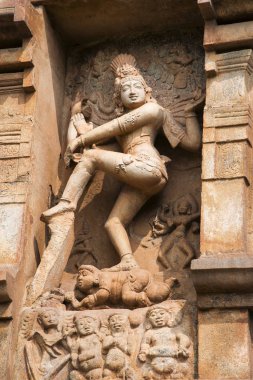 Duvara, Brihadeeswarar Tapınağı, Gangaikonda Cholapuram Thanjavur Nataraja heykel