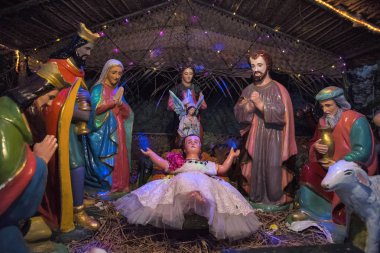 Doğum sahnesi, Noel İsa, Pondicherry Kutsal Kalp Bazilikası