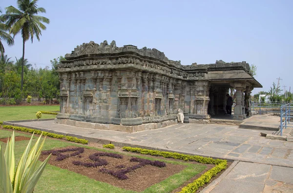 カルナータカ州 Lakkundi インドの Manikesvara 寺院の外側のビュー — ストック写真