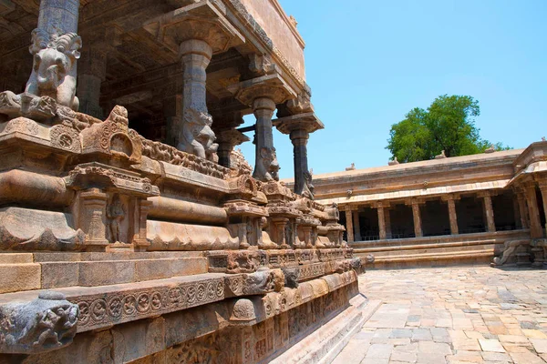 Airavatesvara Temple Darasuram Tamil Nadu India Vista Desde Suroeste —  Fotos de Stock