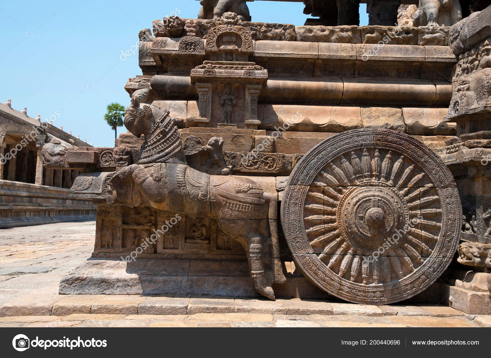 Galloping Horses Flights Steps Agra Mandapa Airavatesvara Temple