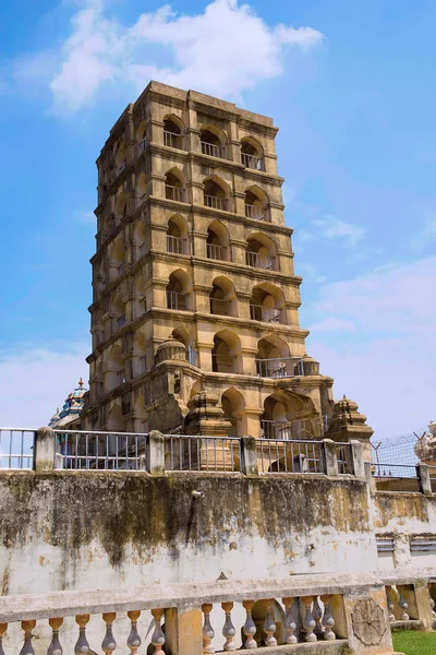 Bell Tower Thanjavur Maratha Palace Complex Tanjore Tamil Nadu Índia — Fotografia de Stock