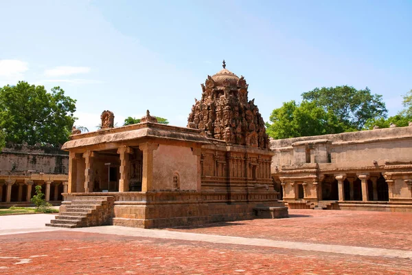 Ganesha Tapınak Güney Batıda Brihadisvara Tapınak Kompleksi Tanjore Tamil Nadu — Stok fotoğraf