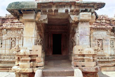 Doğu girişi, resul Tapınağı, Pattadakal tapınak kompleksi, Pattadakal İstanbul Türkiye