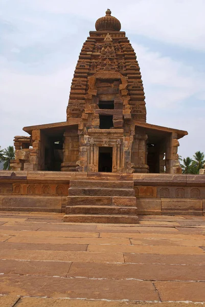 Galaganatha Chrám Chrámový Komplex Pattadakal Pattadakal Karnataka Indie — Stock fotografie