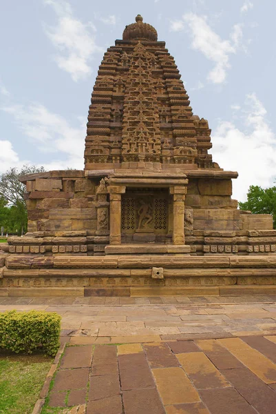 Templo Galaganatha Complexo Templo Pattadakal Pattadakal Karnataka Índia Hakasurari Siva — Fotografia de Stock