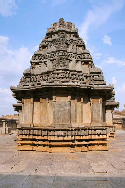 Akkana Basadi, temple of the elder sister, Sravanabelgola, Karnataka India The main deity of the temple is the twenty-third Jain Tirthankar, saint, Parshwanath.