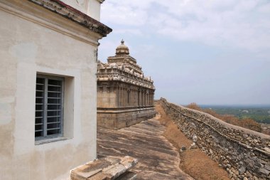Chavundaraya Basadi, Chandragiri hill, Sravanabelgola, Karnataka Hindistan görünümünü