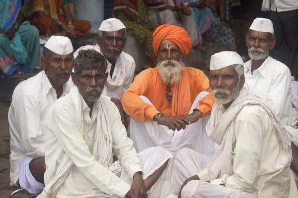 Pune, Maharashtra, Hindistan, Haziran 2016 hacılar veya warkari Pandarpur yatra