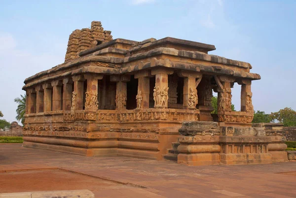 ドゥルガー寺院 Aihole バガルコート カルナータカ州 インドの Galaganatha グループの寺院 — ストック写真