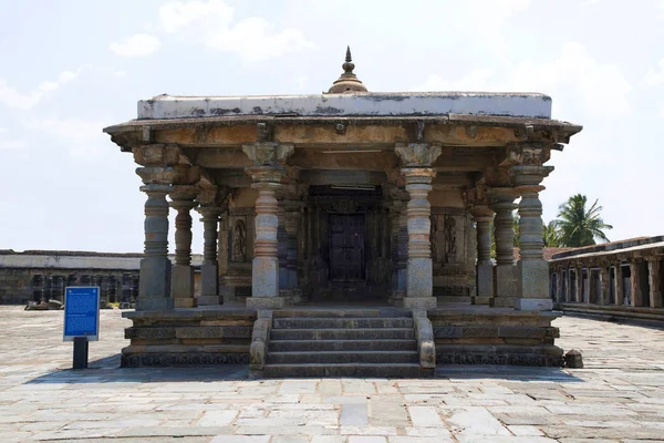 Ranganayaki Andal Templo Situado Noroeste Templo Chennakeshava Belur Karnataka India —  Fotos de Stock