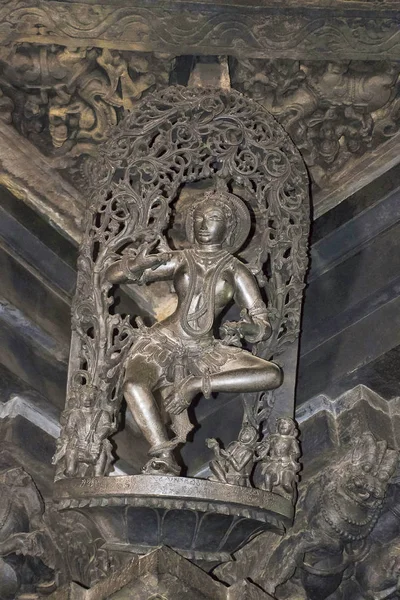 Shilabalika Nebeská Maiden Natya Rani Sabina Devi Vrcholu Pilíře Uvnitř — Stock fotografie