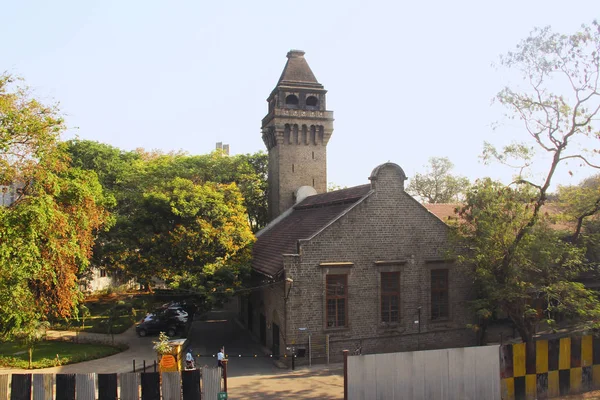 Luftaufnahme Des Gebäudes Der Fachhochschule Für Technik Coep Pune — Stockfoto