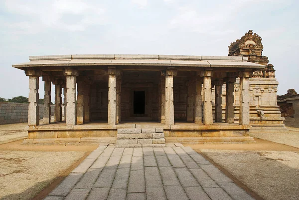 Templo Chandrasekhara Centro Real Recinto Real Hampi Karnataka India — Foto de Stock